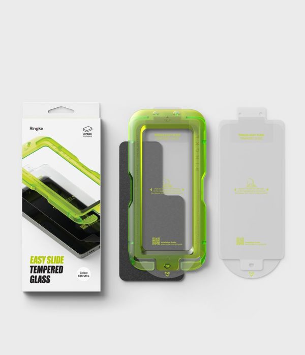 Αντιχαρακτικό Γυαλί Ringke Easy Slide 2-Pack για Samsung Galaxy S26 Ultra – Clear - Image 6