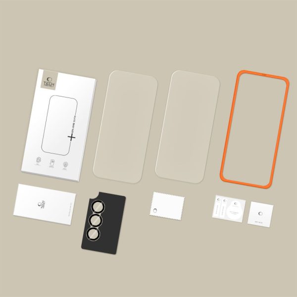 Σετ Προστασίας Tech-Protect Supreme Easy Set+ 3-Pack για Samsung Galaxy A57 5G – Clear - Image 8