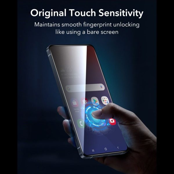 Αντιθαμβωτικό Glass ESR UltraFit Armorite Privacy Tempered Glass – Samsung Galaxy S26 Ultra – Black - Image 7