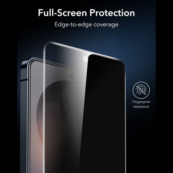 Αντιθαμβωτικό Glass ESR UltraFit Armorite Privacy Tempered Glass – Samsung Galaxy S26 Ultra – Black - Image 8