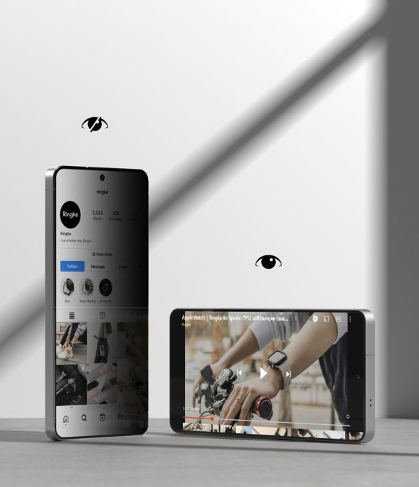 Αντιχαρακτικό Γυαλί Ringke Easy Slide Privacy 2-Pack για Samsung Galaxy S26 Ultra - Image 6