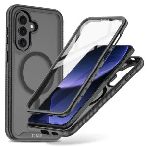 Θήκη με Προστασία Οθόνης Samsung Galaxy A57 5G Tech-Protect Defense MagSafe Matte Black