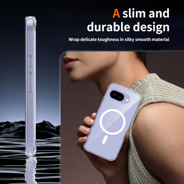 Θήκη Tech-Protect FlexAir Hybrid MagSafe – Google Pixel 10A – Clear - Image 6