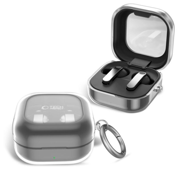 Θήκη Tech-Protect FlexAir για Samsung Galaxy Buds 4 / Buds 4 Pro – Clear - Image 4