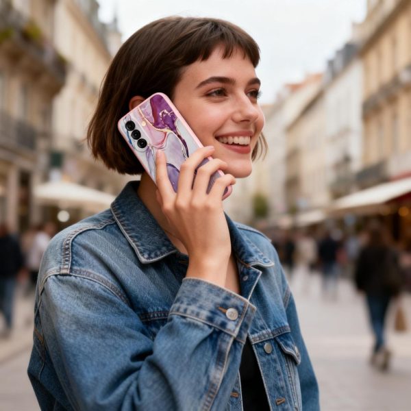 Θήκη Tech-Protect Icon για Samsung Galaxy A37 5G – Marble - Image 2