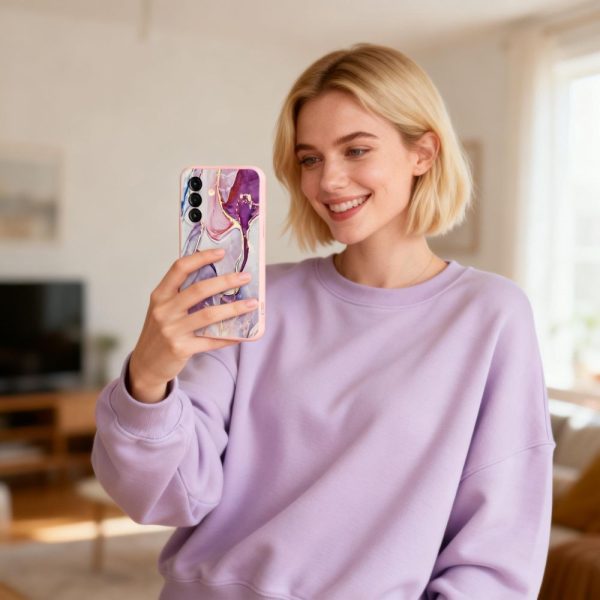 Θήκη Tech-Protect Icon για Samsung Galaxy A57 5G – Marble - Image 3