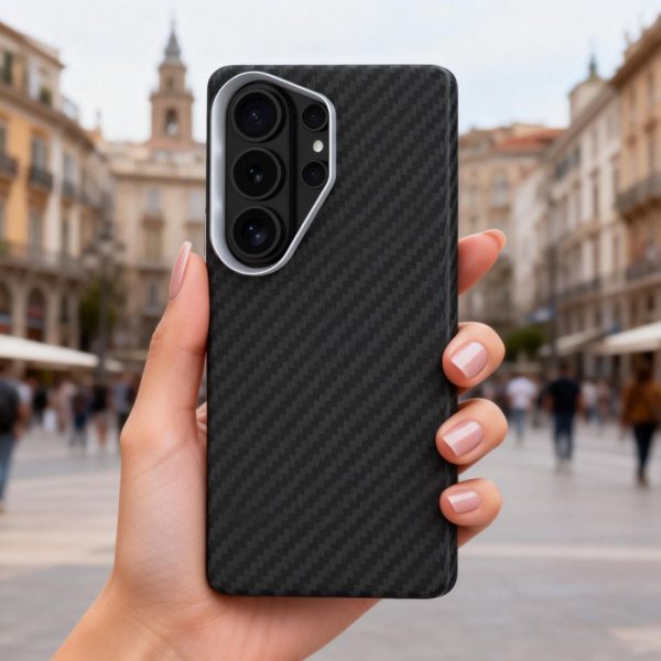 Θήκη Tech-Protect Ion Carbon MagSafe για Samsung Galaxy S26 Ultra – Black Silver - Image 6