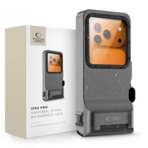 Αδιάβροχη Θήκη Tech-Protect IPX8 Pro για Smartphone 15m Black