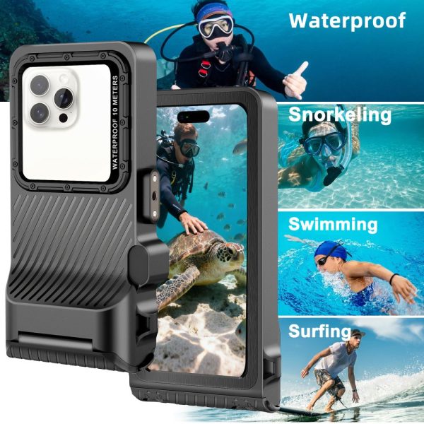 Αδιάβροχη Θήκη Tech-Protect IPX8 Pro Waterproof Case για Smartphone 4.7-6.9 ίντσες – Black - Image 6