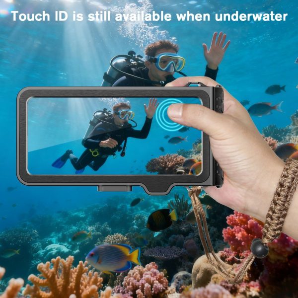 Αδιάβροχη Θήκη Tech-Protect IPX8 Pro Waterproof Case για Smartphone 4.7-6.9 ίντσες – Black - Image 7