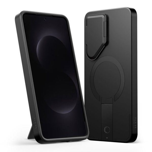 Θήκη Tech-Protect Kevlar Aura MagSafe για Samsung Galaxy S26 – Black / Orange - Image 2