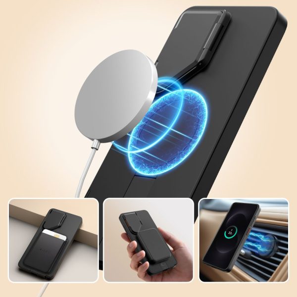 Θήκη Tech-Protect Kevlar Aura MagSafe για Samsung Galaxy S26 Ultra – Black / Orange - Image 3