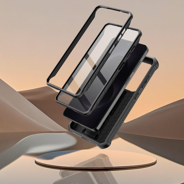 Θήκη Tech-Protect Kevlar Cam+ 360° – Samsung Galaxy S26 – Black - Image 4