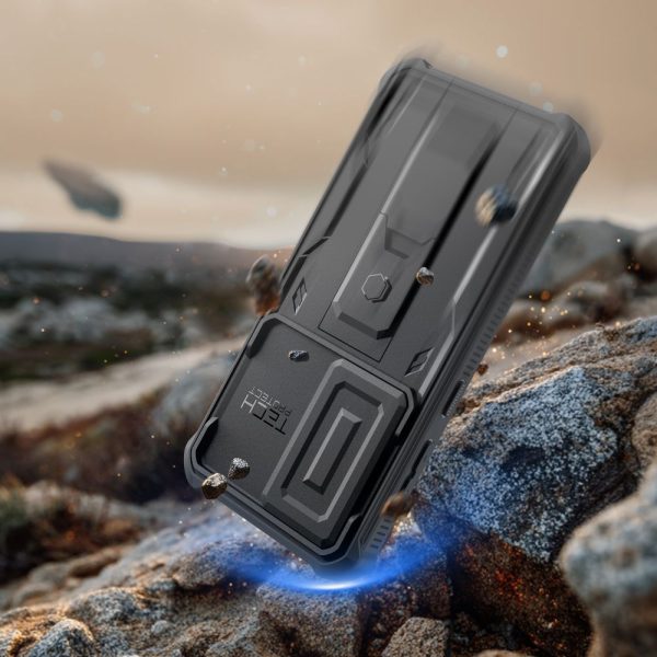 Θήκη Tech-Protect Kevlar Cam+ 360° – Samsung Galaxy S26 – Black - Image 5