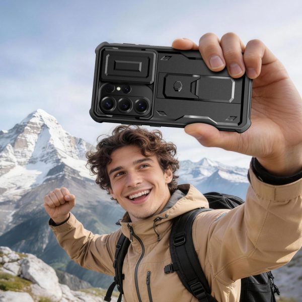 Θήκη Tech-Protect Kevlar Cam+ 2-Set για Samsung Galaxy S26 Ultra – Black - Image 7