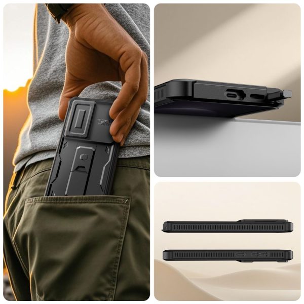 Θήκη Tech-Protect Kevlar Cam+ 2-Set για Samsung Galaxy S26 Ultra – Black - Image 8