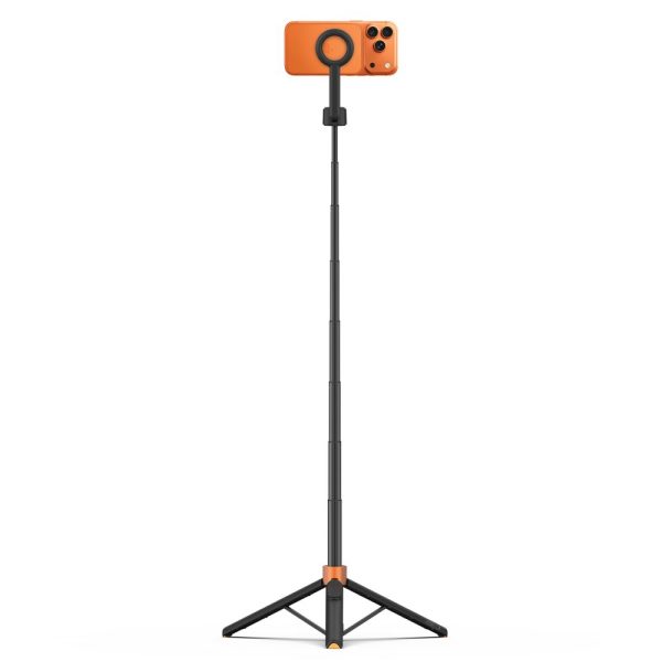 Selfie Stick Τρίποδο Tech-Protect L10S MagSafe Bluetooth – Black/Orange - Image 2