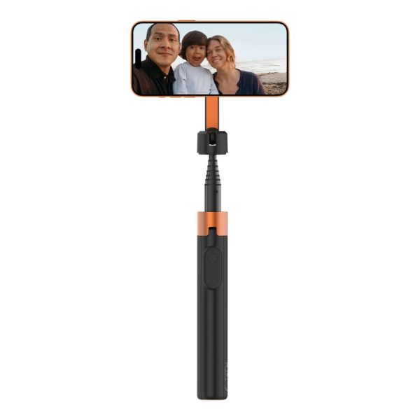 Selfie Stick Τρίποδο Tech-Protect L10S MagSafe Bluetooth – Black/Orange - Image 5