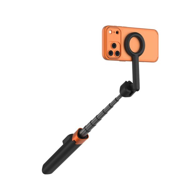 Selfie Stick Τρίποδο Tech-Protect L10S MagSafe Bluetooth – Black/Orange - Image 6