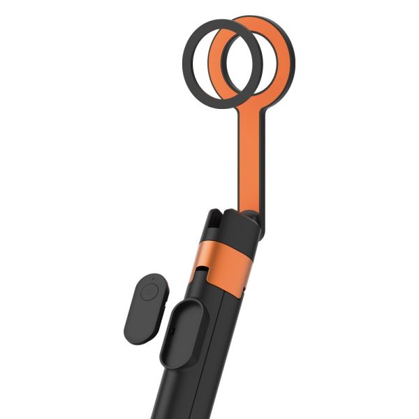 Selfie Stick Τρίποδο Tech-Protect L10S MagSafe Bluetooth – Black/Orange - Image 8