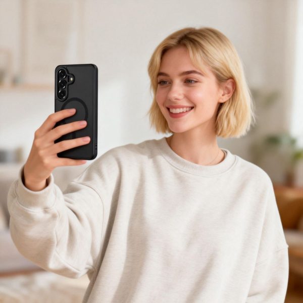 Θήκη Tech-Protect MagCam MagSafe για Samsung Galaxy S26 – Black Red - Image 9