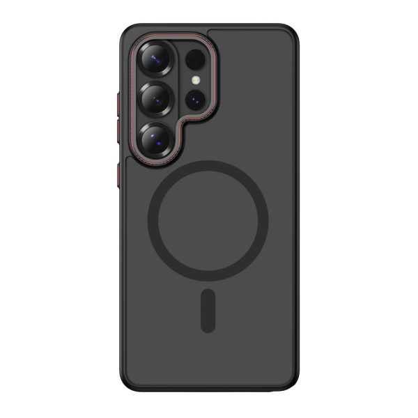 Θήκη Tech-Protect MagCam MagSafe για Samsung Galaxy S26 Ultra – Matte Black Red - Image 3