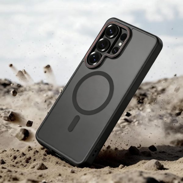 Θήκη Tech-Protect MagCam MagSafe για Samsung Galaxy S26 Ultra – Matte Black Red - Image 6