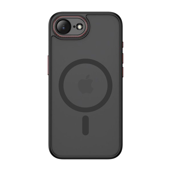 Θήκη Tech-Protect MagCam MagSafe για iPhone 16E / 17E – Black Red - Image 3