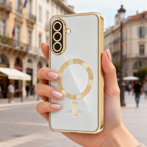 Θήκη Tech-Protect MagFlex MagSafe για Samsung Galaxy A37 5G – Shiny Gold - Image 2