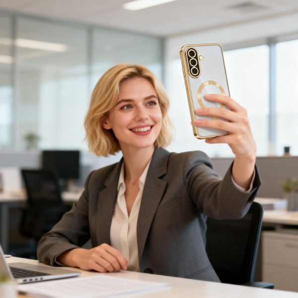 Θήκη Tech-Protect MagFlex MagSafe για Samsung Galaxy A37 5G – Shiny Gold - Image 3