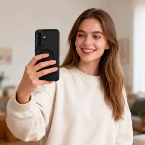 Θήκη Samsung Galaxy A57 5G Tech-Protect Magmat MagSafe Matte Black - Image 5