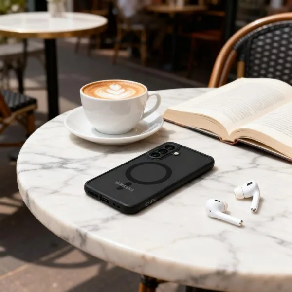 Θήκη Samsung Galaxy A57 5G Tech-Protect Magmat MagSafe Matte Black - Image 6