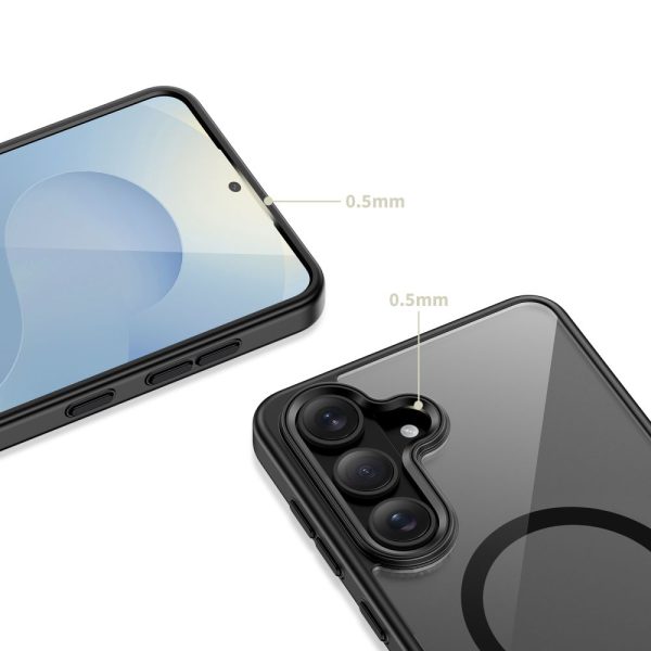 Θήκη Tech-Protect Magmat MagSafe για Samsung Galaxy S26 – Black Clear - Image 5