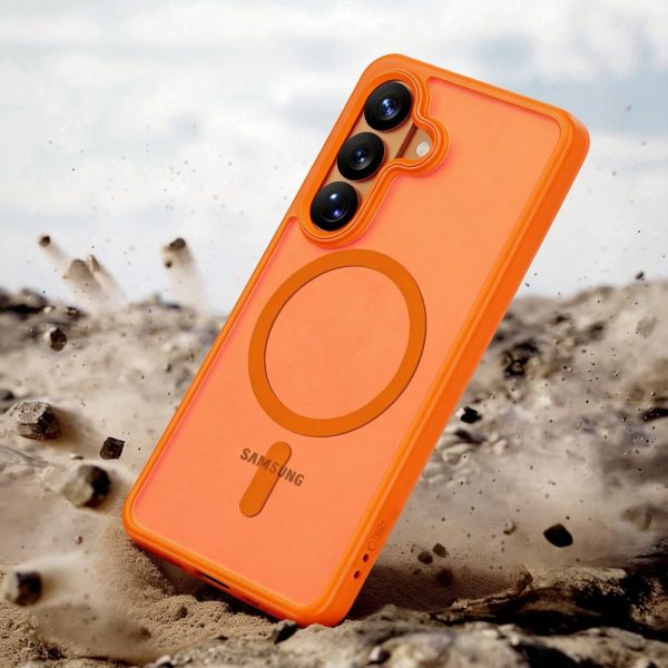 Θήκη Tech-Protect Magmat MagSafe για Samsung Galaxy S26 – Matte Orange - Image 7