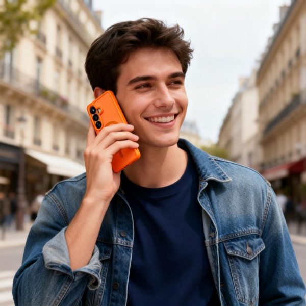 Θήκη Tech-Protect Magmat MagSafe για Samsung Galaxy S26 – Matte Orange - Image 10