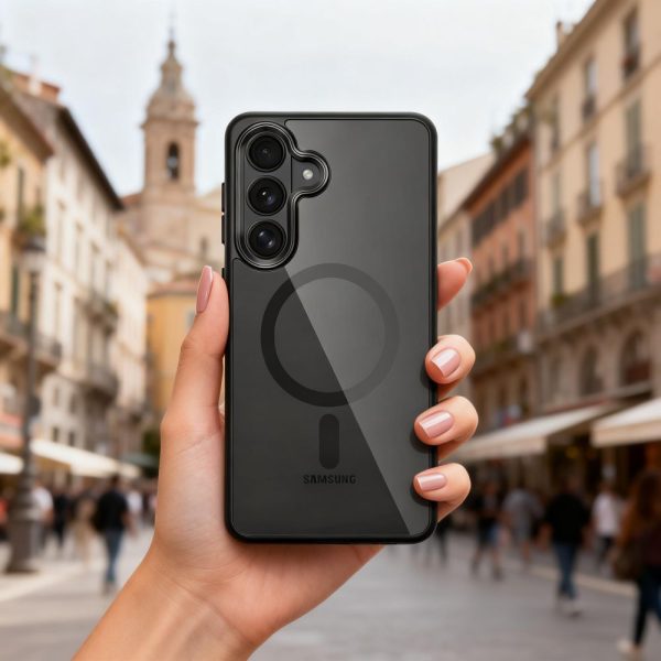 Θήκη Tech-Protect Magmat MagSafe για Samsung Galaxy S26+ Plus – Black Clear - Image 7