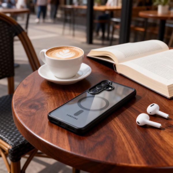 Θήκη Tech-Protect Magmat MagSafe για Samsung Galaxy S26+ Plus – Black Clear - Image 8