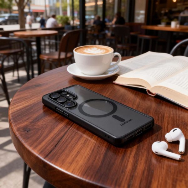 Θήκη Tech-Protect Magmat MagSafe για Samsung Galaxy S26 Ultra – Black Clear - Image 6