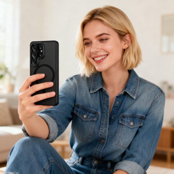 Θήκη Tech-Protect Magmat MagSafe για Samsung Galaxy S26 Ultra – Black Clear - Image 8