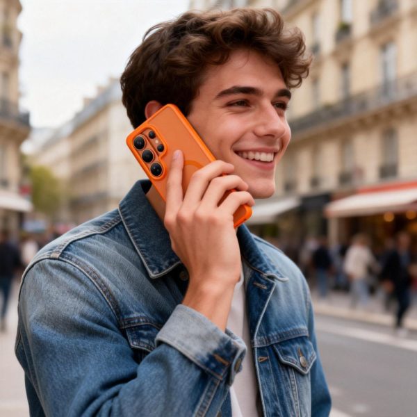 Θήκη Tech-Protect Magmat MagSafe για Samsung Galaxy S26 Ultra – Matte Orange - Image 10