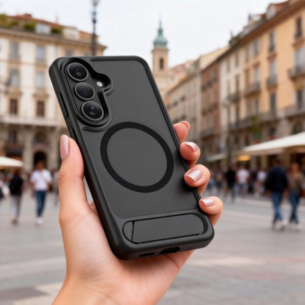 Θήκη Tech-Protect MagRack MagSafe για Samsung Galaxy S26 – Matte Black - Image 6