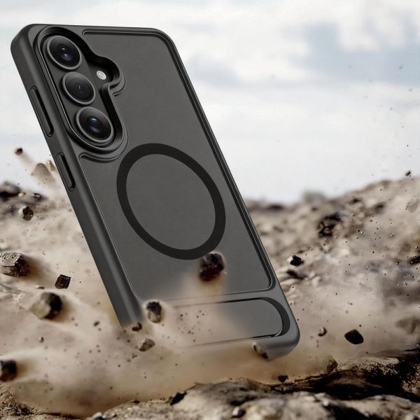 Θήκη Tech-Protect MagRack MagSafe για Samsung Galaxy S26 – Matte Black - Image 7