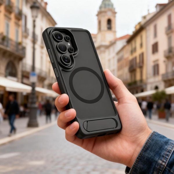 Θήκη Tech-Protect MagRack MagSafe για Samsung Galaxy S26 Ultra – Matte Black - Image 7