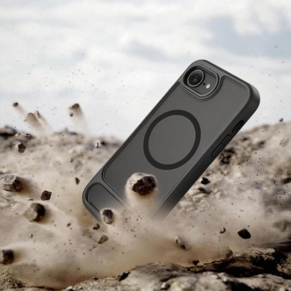 Θήκη Tech-Protect MagRack MagSafe για iPhone 16E / 17E – Matte Black - Image 4