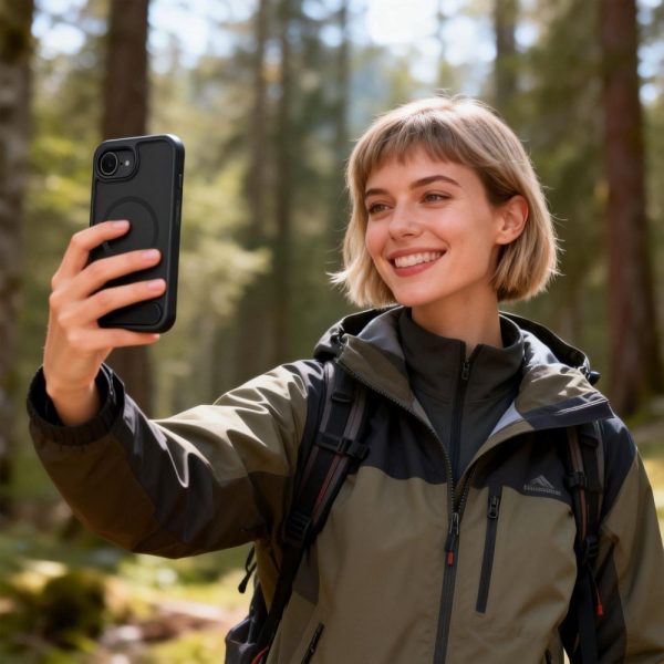 Θήκη Tech-Protect MagRack MagSafe για iPhone 16E / 17E – Matte Black - Image 5