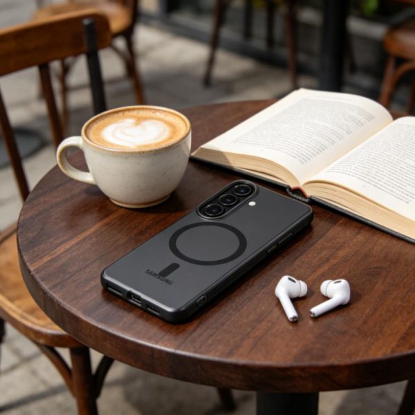 Θήκη Tech-Protect MagSlim MagSafe για Samsung Galaxy S26 – Matte Black - Image 4