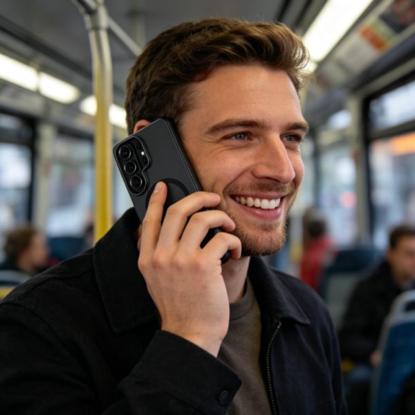 Θήκη Tech-Protect MagSlim MagSafe για Samsung Galaxy S26 Ultra – Matte Black - Image 5