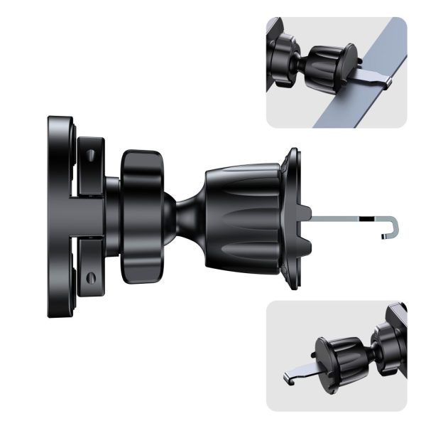 TECH-PROTECT N62 2IN1 UNIVERSAL & MAGNETIC MAGSAFE DASHBOARD & VENT CAR MOUNT BLACK - Image 5