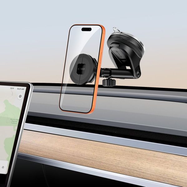 TECH-PROTECT N62 2IN1 UNIVERSAL & MAGNETIC MAGSAFE DASHBOARD & VENT CAR MOUNT BLACK - Image 10