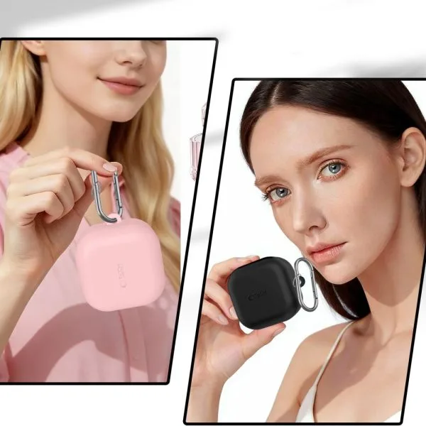 Θήκη Tech-Protect Silicone Hook – Samsung Galaxy Buds 4 / 4 Pro – Black - Image 7